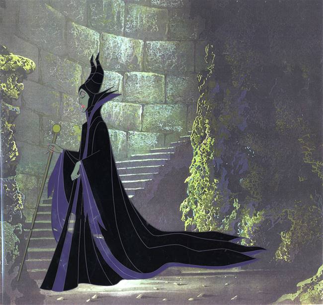 Animation Collection: Original Production Animation Cel of Maleficent from Sleeping  Beauty, 1959